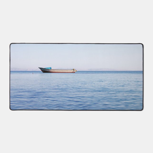 Alfrombrillas De Escritorio Barco marítimo tranquilo (Anverso)