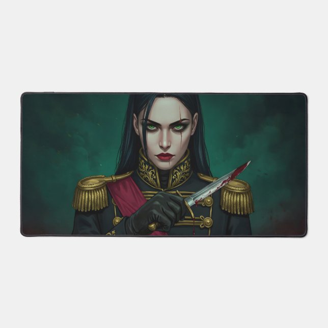 Alfrombrillas De Escritorio Baronesa manchada de sangre (Anverso)