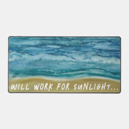 Alfrombrillas De Escritorio Beach Please Desk Mat