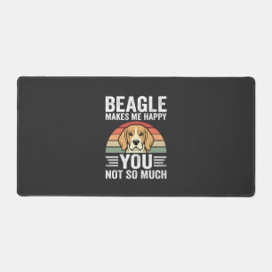 Alfrombrillas De Escritorio Beagle Me Hace Feliz Amante De Perros