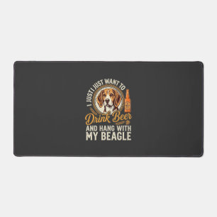 Alfrombrillas De Escritorio Bebe Cerveza Beagle Perro Cerveza Artesanal Botell