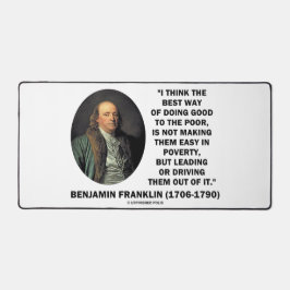 Alfrombrillas De Escritorio Benjamin Franklin Es La Mejor Manera De Hacer El B