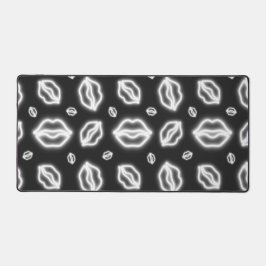 Alfrombrillas De Escritorio Beso de neón blanco