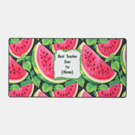 Alfrombrillas De Escritorio Best Teacher Ever – Watermelon Desk Mat