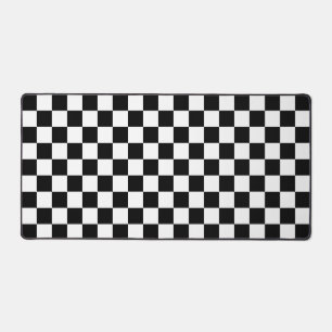 Alfrombrillas De Escritorio Black & White Checkered