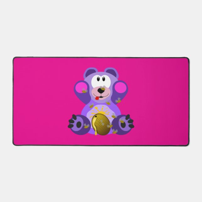 Alfrombrillas De Escritorio Blauer Honig Bär (Anverso)