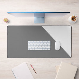 Alfrombrillas De Escritorio Bloque de color de la esquina de color blanco gris