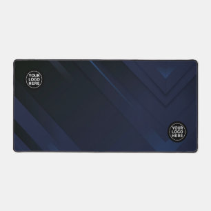 Alfrombrillas De Escritorio Blue Geometría Profesional Escritorio Mat Mouse Pa