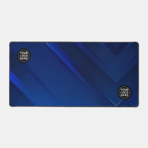 Alfrombrillas De Escritorio Blue Geometría Profesional Escritorio Mat Mouse Pa