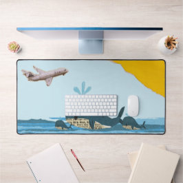Alfrombrillas De Escritorio Blue Summer Beach Cute Collage