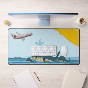 Alfrombrillas De Escritorio Blue Summer Beach Cute Collage