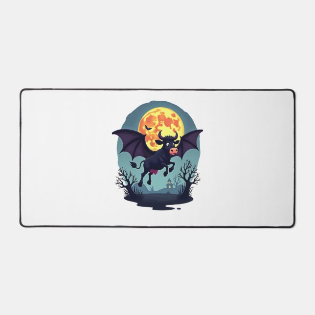 Alfrombrillas De Escritorio Boat Cow a medianoche (Anverso)