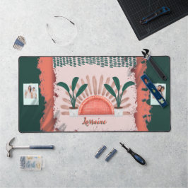 Alfrombrillas De Escritorio Boho tropical Vibrant