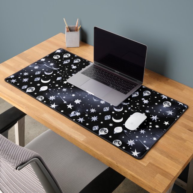 Alfrombrillas De Escritorio Bold Onyx Celestial Moon for Modern Workspaces (Oficina 2)