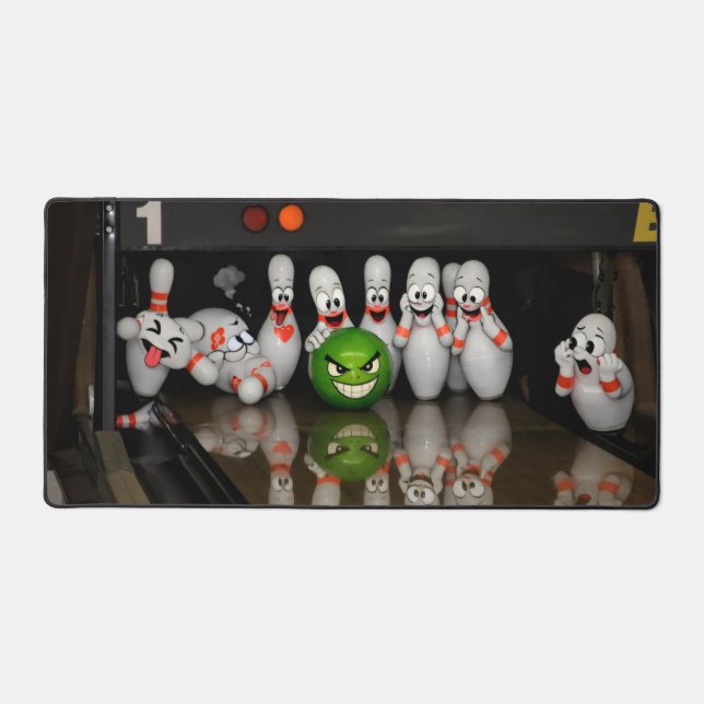 Alfrombrillas De Escritorio Boliche (Anverso)