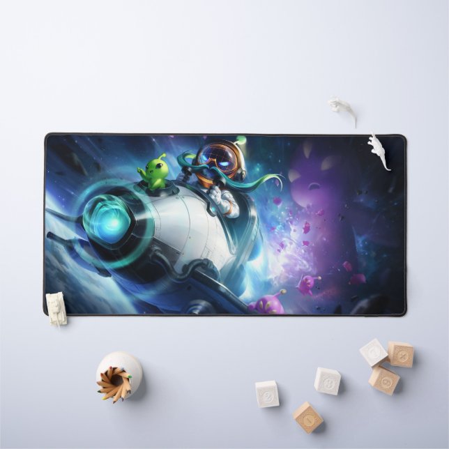 Alfrombrillas De Escritorio Bombardier Gaming Desk Mat | Mousepads para juegos (Mesa para niños)