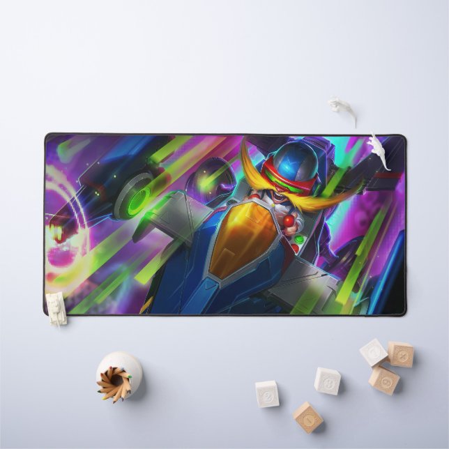 Alfrombrillas De Escritorio Bombardier Gaming Desk Mat | Mousepads para juegos (Mesa para niños)