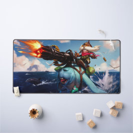 Alfrombrillas De Escritorio Bombardier Gaming Desk Mat | Mousepads para juegos