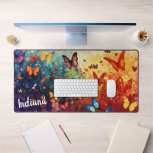 Alfrombrillas De Escritorio Bonito Mariposas Eéreal Pintura Personalizada