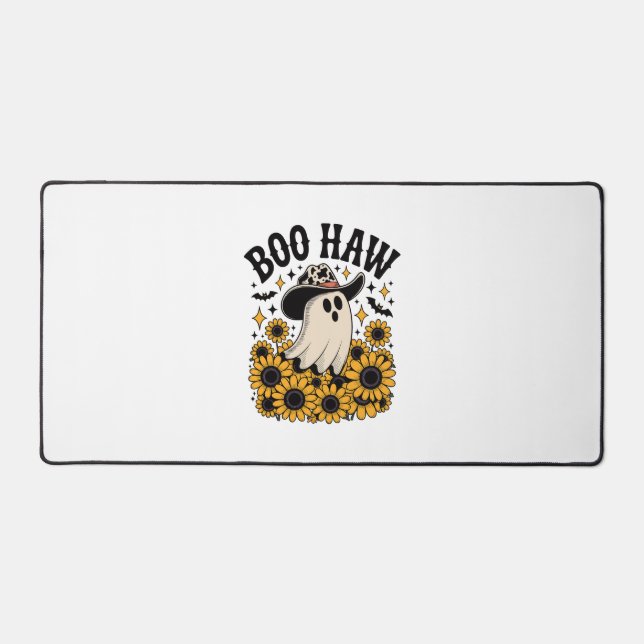Alfrombrillas De Escritorio Boo Haw Cow Fantasma Halloween Occidental (Anverso)