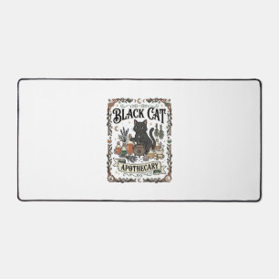 Alfrombrillas De Escritorio Botica de Gato Negro Bruja Mística Apothecary
