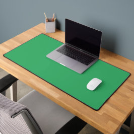 Alfrombrillas De Escritorio Botón personalizado esmeralda verde