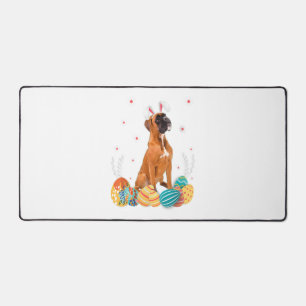 Alfrombrillas De Escritorio Boxer Dog Easter Bunny Shirt Dog