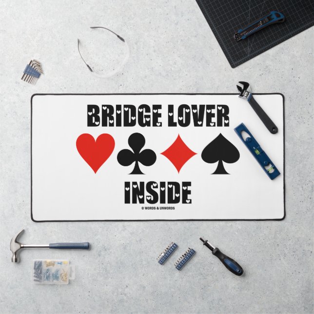 Alfrombrillas De Escritorio Bridge Lover Inside Four Card Suite (Puesto de trabajo)