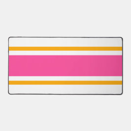 Alfrombrillas De Escritorio Brillantes Velas De Carreras Amarilla Rosa Estriba