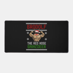Alfrombrillas De Escritorio Brodolf Navidades Reindeer Fitness Sport