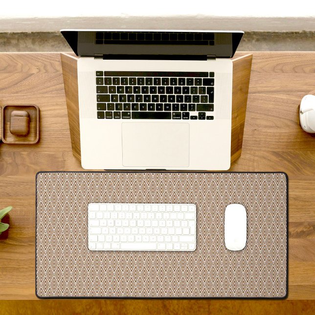 Alfrombrillas De Escritorio Brown Diamond Pattern Desk Mat (Subido por el creador)