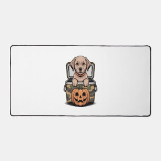 Alfrombrillas De Escritorio Brown Lab Dog Halloween Spooky