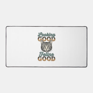 Alfrombrillas De Escritorio Buen aspecto Felino bueno diseño de gato vintage_1