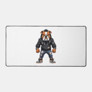 Alfrombrillas De Escritorio Bulldog Alfa Urbano � Mascota de Estilo Callejero