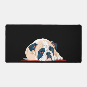 Alfrombrillas De Escritorio Bulldog inglés Adorable Cute Animal Sleeping Calle