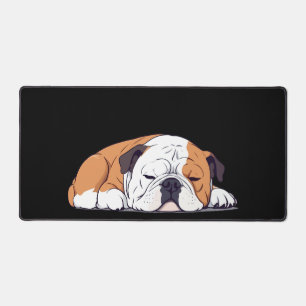 Alfrombrillas De Escritorio Bulldog inglés Adorable Cute Animal Sleeping Calle