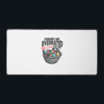 Alfrombrillas De Escritorio Bunnies are Overrated Stay Feral Raccoon Eggs Happ<br><div class="desc">Bunnies are Overrated Stay Feral Raccoon Eggs Happy Easter T-Shirt_1</div>