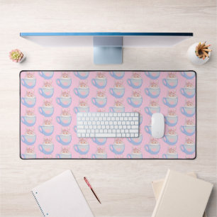 Alfrombrillas De Escritorio Bunny Latte Con Canela