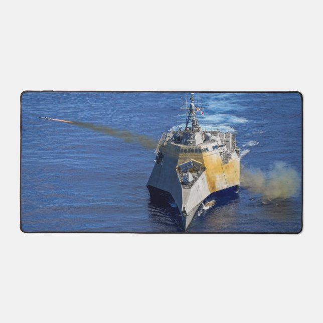ALFROMBRILLAS DE ESCRITORIO BUQUE DE COMBATE LITORAL DE EE. UU. – LCS (Anverso)