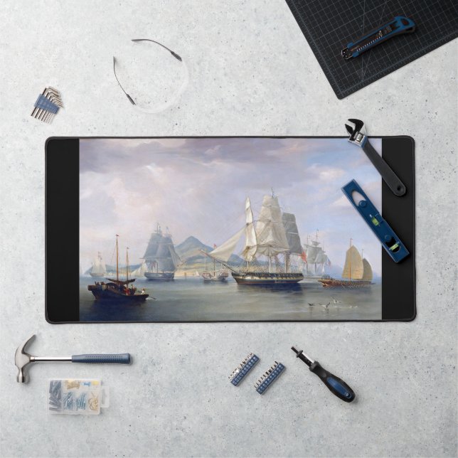 Alfrombrillas De Escritorio Buques de acristalamiento de opio 1824 (Puesto de trabajo)