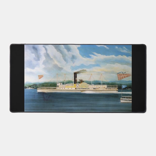 Alfrombrillas De Escritorio Buques de vapor Vanderbilt 1847 (Anverso)