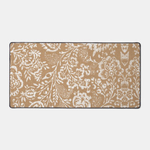 Alfrombrillas De Escritorio Burlap Rustic Boda Kraft Lace Foto