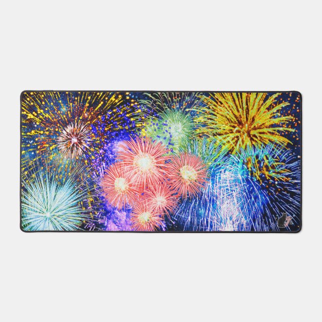 Alfrombrillas De Escritorio Bustos de fuegos artificiales (Anverso)