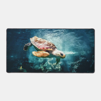 Alfrombrillas De Escritorio Cabeza de registro de tortuga marina
