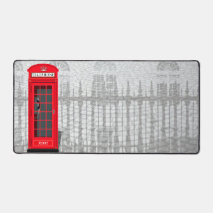Alfrombrillas De Escritorio Cabina telefónica roja de Londres con nombre