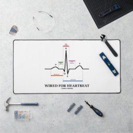 Alfrombrillas De Escritorio Cableado Para El Ritmo Del Sinus ECG/EKG