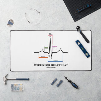Alfrombrillas De Escritorio Cableado Para El Ritmo Del Sinus ECG/EKG