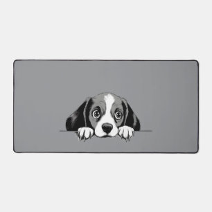 Alfrombrillas De Escritorio Cachorro de cachorro Peeking Cute Adorable Gracios