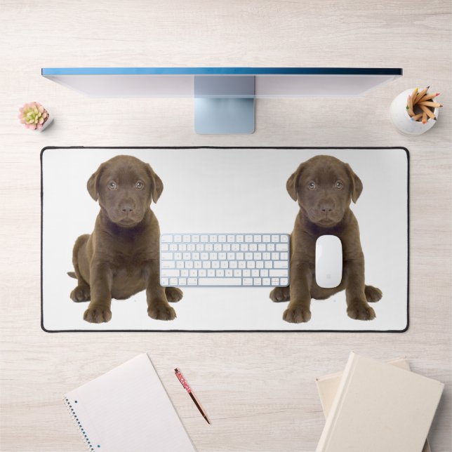 Alfrombrillas De Escritorio Cachorro de Labrador Chocolate (Oficina 1)