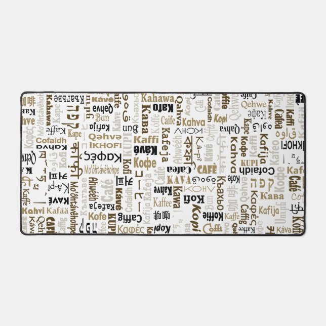 Alfrombrillas De Escritorio Café (Anverso)